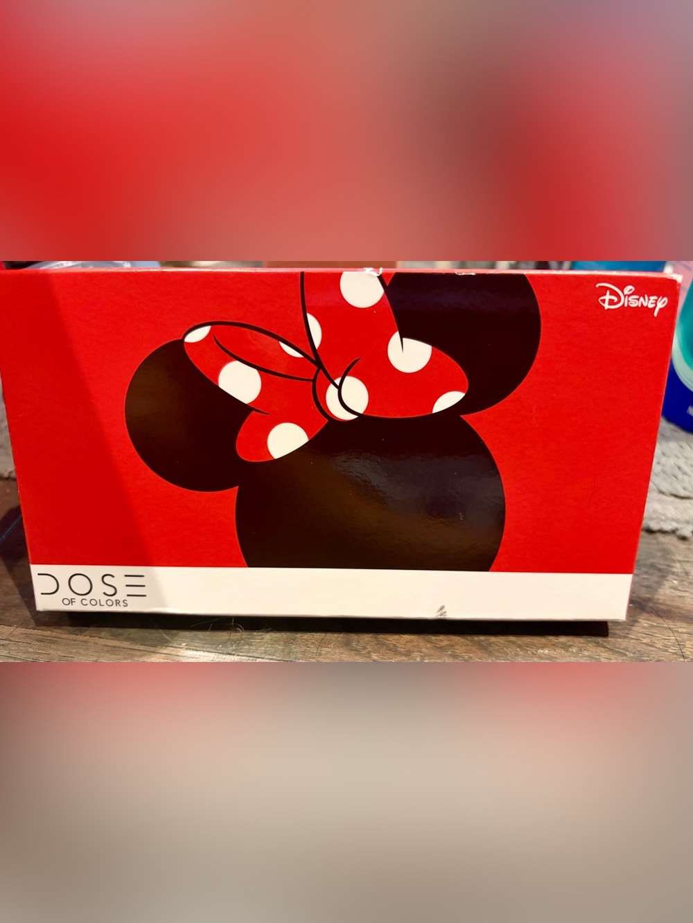 BNIB Disney x DOSE of Colors Minnie Eyeshadow Palette